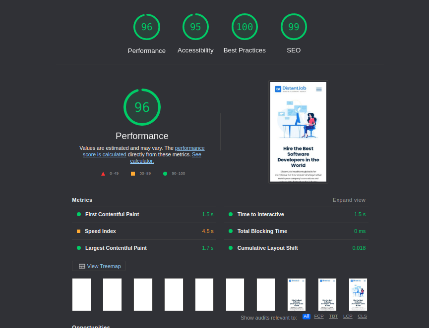 page load optimization