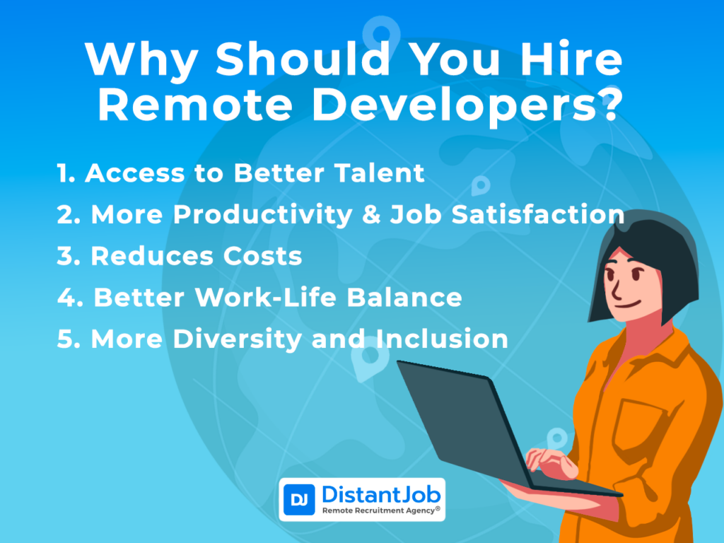 benefits of hiring remote developers 